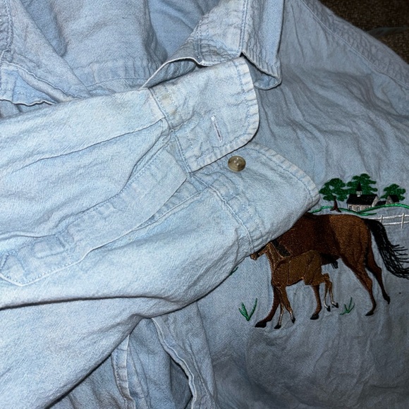 Vintage MANDAL BAY XXL 
unique horse embroidered design - Picture 7 of 11